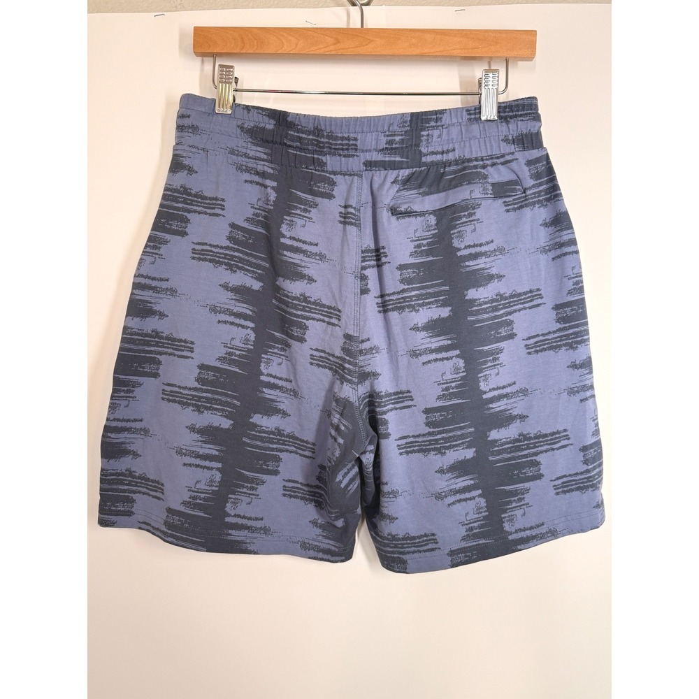 Pair of Thieves Mens‎ Supersoft Lounge Shorts Dusty Blue Abstract Print Size M - Picture 5 of 9